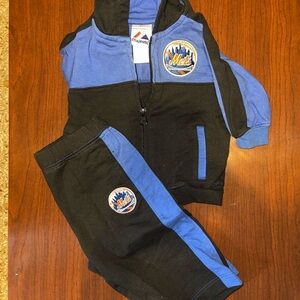 Kids Blue and Black Matching Set